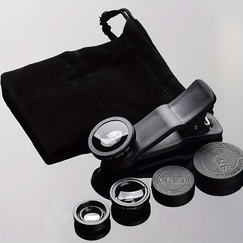 3-in-1 Universal Clip-On Mobile Photography Accessories