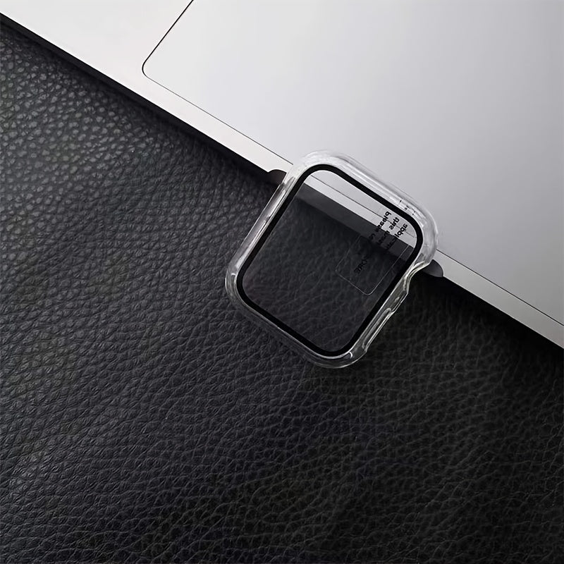 Premium Hard Plastic Screen Protector for Apple Watch Series 8/7/6/5/4/SE - 45/44/42/41/40/38mm Sizes