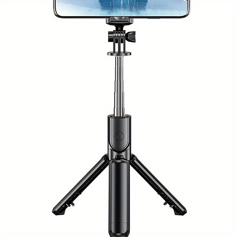 A Versatile Handheld Portable Travel Bracket With A Wireless Remote Control Fill Light, Suitable For Mobile Phone Selfie Sticks With BT, S03 Wireless Selfie Stick