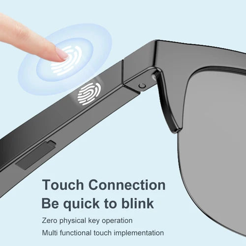 144-Language Smart Glasses Translator Bluetooth-Compatible 5.3 Translator Glasses