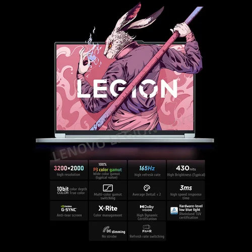 Lenovo Legion Y9000X E-sports Gaming Laptop 13th Intel Core I9-13900H /32G /1T SSD/RTX 4060/4070 16 Inch 165Hz Screen Notebook
