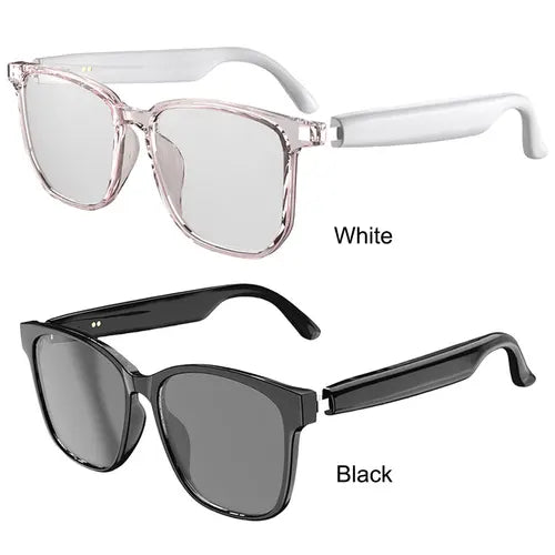 Smart Glasses Wireless Earbuds Automatic Voice Translation AI Glasses Support 75 Languages BT 5.4 for Sports Meeting Recording