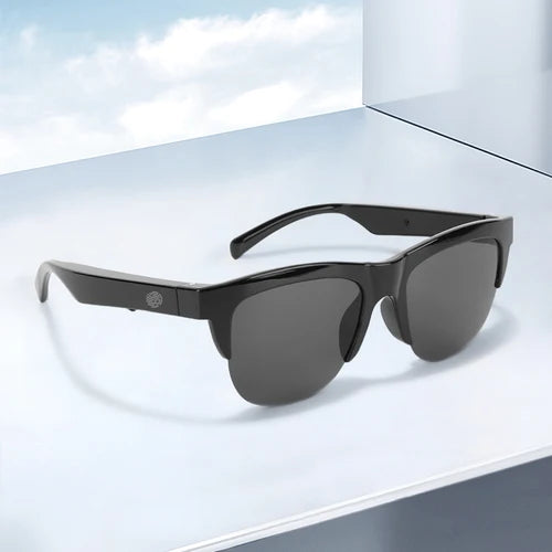 144-Language Smart Glasses Translator UV Protection Wireless Translation Earbuds Translation Glasses for Travel Business