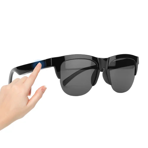 144-Language Smart Glasses Translator UV Protection Wireless Translation Earbuds Translation Glasses for Travel Business