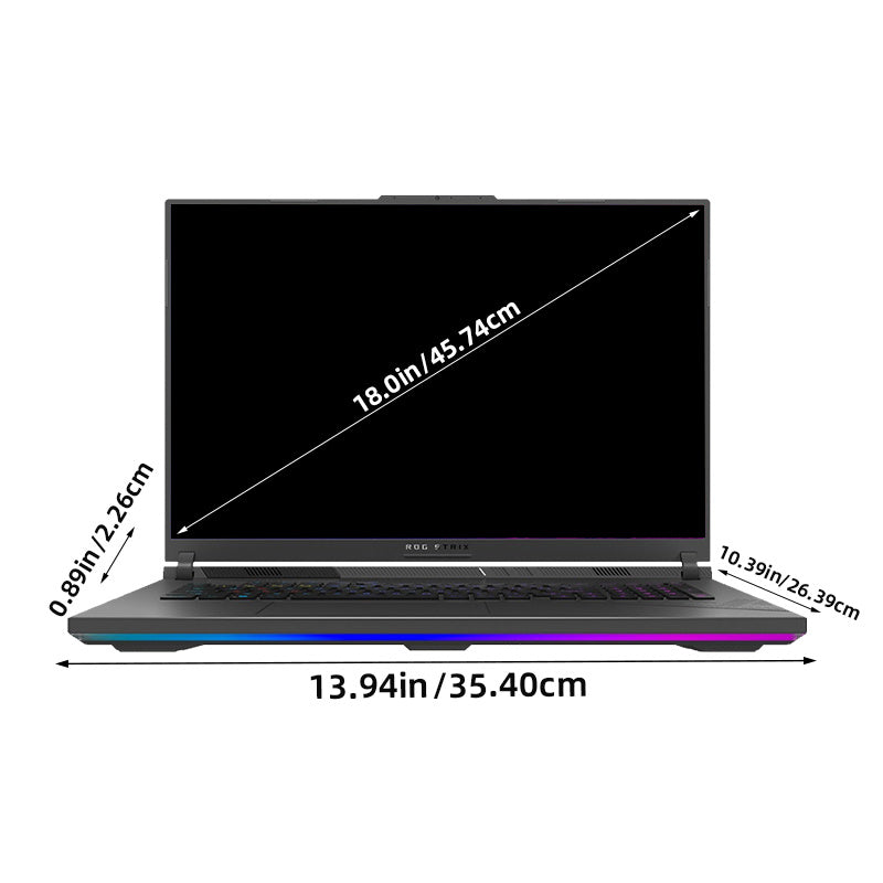 ASUS ROG Strix G18 18 inch 240Hz QHD Gaming Laptop, 14th Gen Intel 24-Core i9 14900HX, 32GB DDR5, 2TB SSD, GeForce RTX 4060, Wi-Fi 6, Windows 11 Home, with 32GB USB Flash Drive