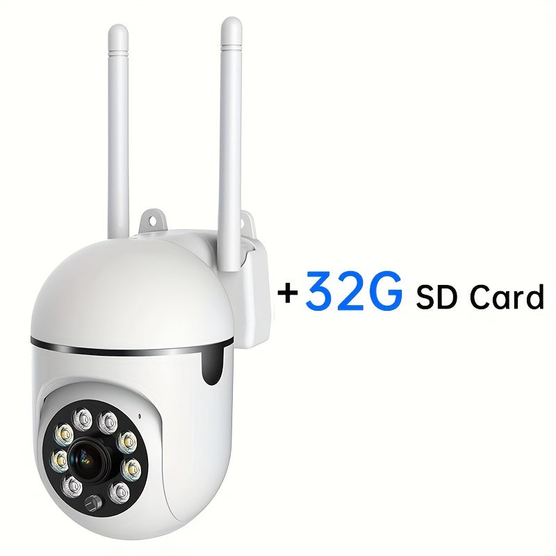 Full Color Night Vision Wireless 1080p HD Indoor/Outdoor Camera 2 Way Audio