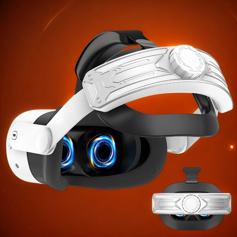 Meta Quest 3S VR Headset with One-Click Adjustable Fit, Enhanced Comfort & Support, Quick Swap Design, Ergonomic Padded Accessories, Extended Wear Time - Secure Straps Included