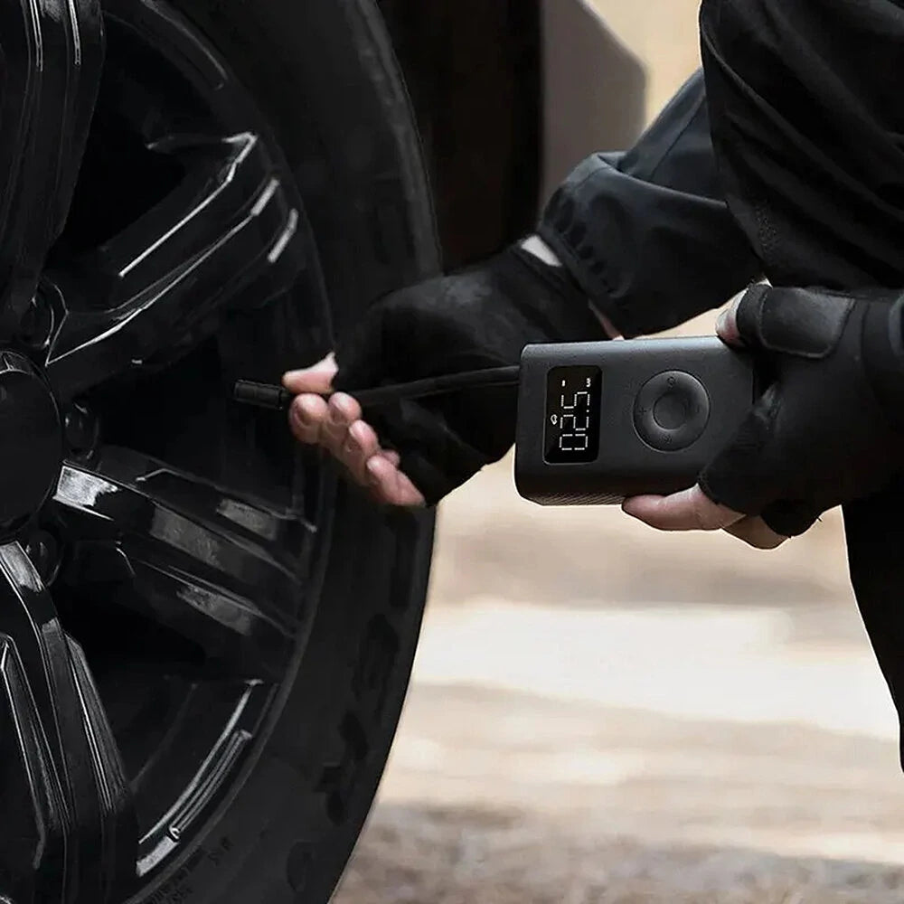 XIAOMI 1S/2/2Pro 150PSI Electric Tire Air Pump 60W Power 2000mAh LED Digital Pressure Display 5 inflation Modes Type-C Rechargeable for Bike Car Motorbike Football