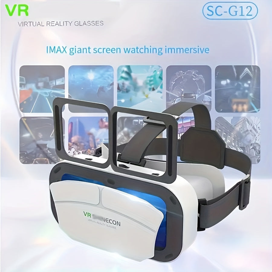 VR SHINECON IMAX Giant Screen Watching Immersive 3D Movie VR Glasses - Action Game, Age 14 , ABS Material - For Movie & Game Enthusiasts - Perfect Gift for Teens & Adults