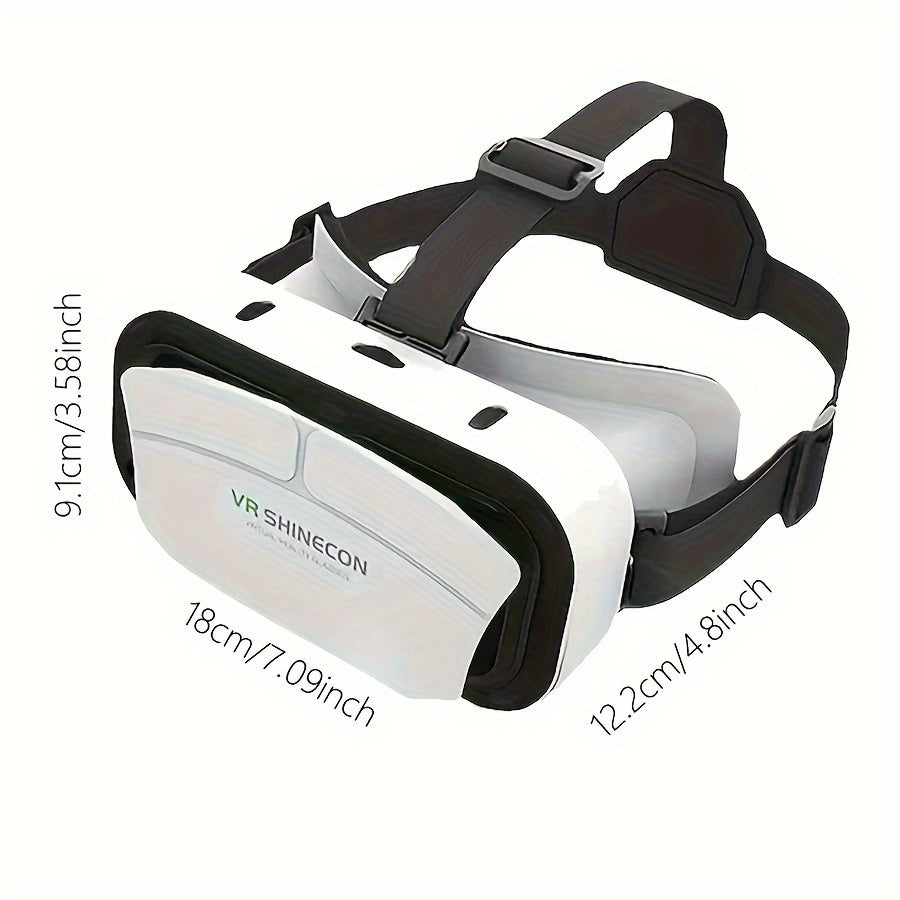 VR SHINECON IMAX Giant Screen Watching Immersive 3D Movie VR Glasses - Action Game, Age 14 , ABS Material - For Movie & Game Enthusiasts - Perfect Gift for Teens & Adults