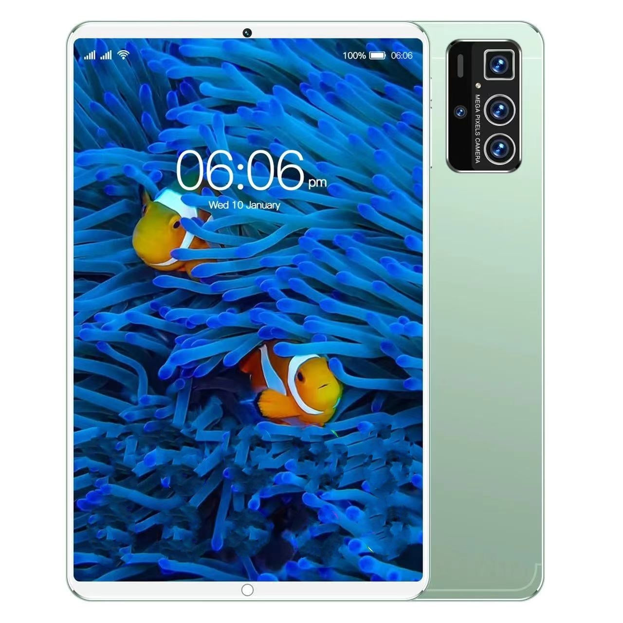 Android13 Slim Tablet, 10.1-Inch Large Screen, 1920 X 1200 Display, 8800mAh Battery, Front And Rear Cameras, Dual Speakers, 8 256GB Storage