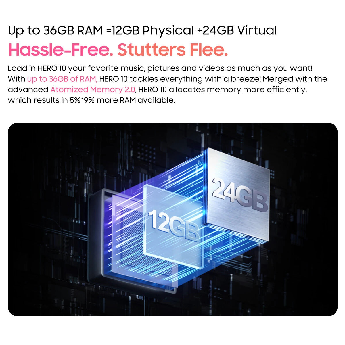 Blackview HERO 10 6.9 inch 2.5K AMOLED Folding Display 36GB 256GB 45W Fast Charge 108MP Camera NFC Helio G99 Octa Core 4G Smartphone