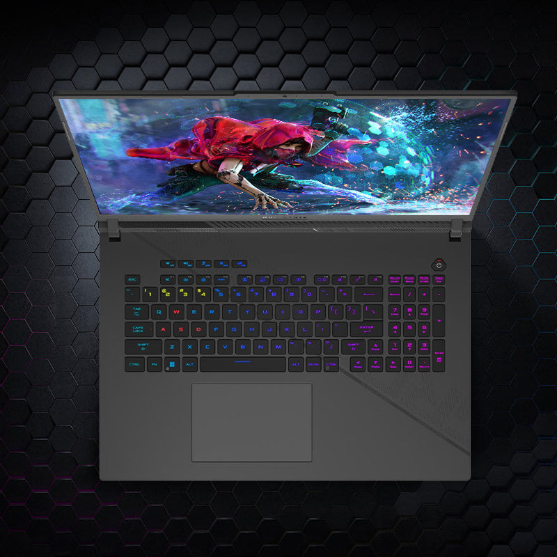 ASUS ROG Strix G18 18 inch 240Hz QHD Gaming Laptop, 14th Gen Intel 24-Core i9 14900HX, 64GB DDR5, 1TB SSD, GeForce RTX 4060, Wi-Fi 6, Windows 11 Home, with Wireless Mouse-White