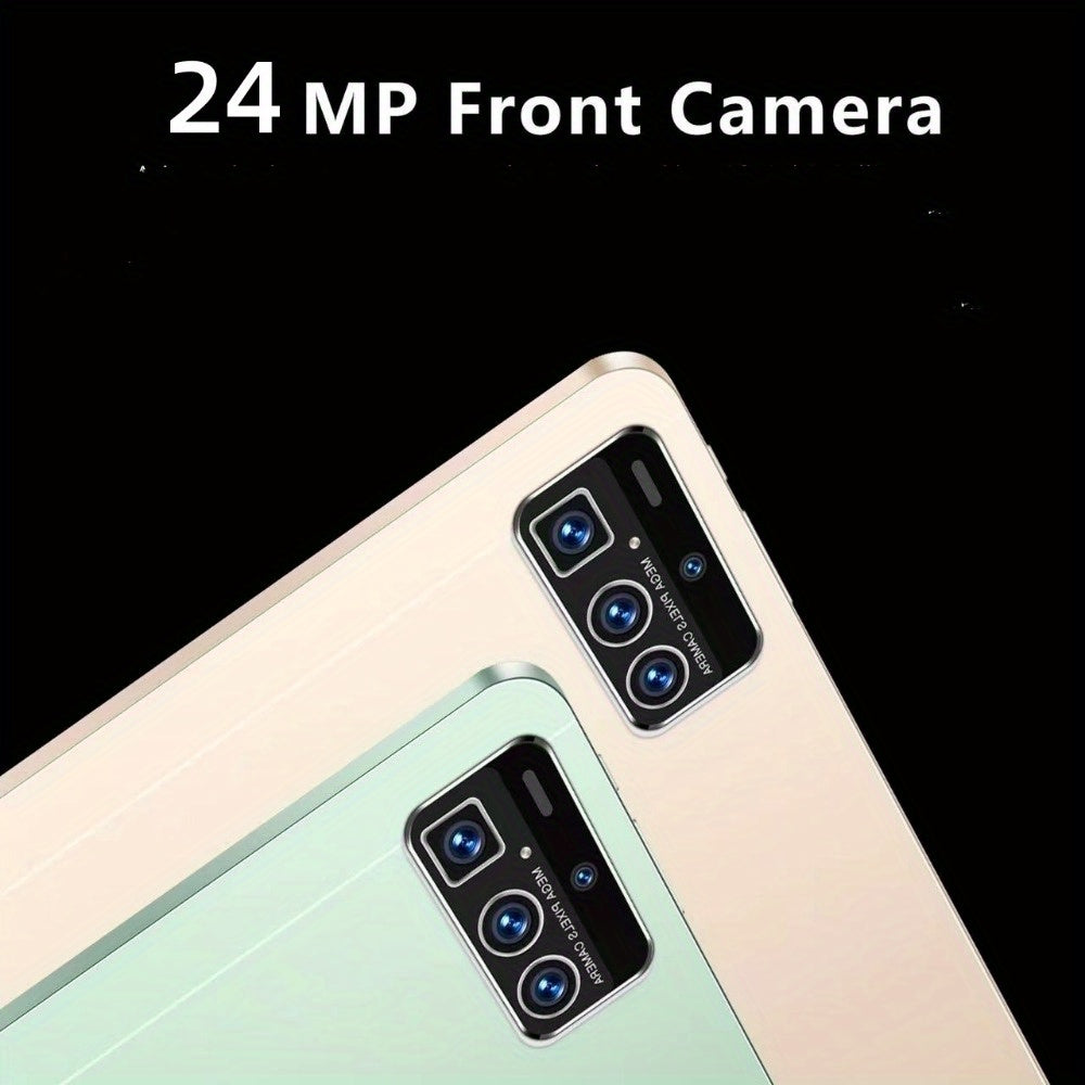 Android13 Slim Tablet, 10.1-Inch Large Screen, 1920 X 1200 Display, 8800mAh Battery, Front And Rear Cameras, Dual Speakers, 8 256GB Storage