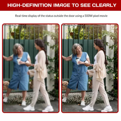 Wireless Security Smart Doorbell Intercom Two-Way Video Camera Bell Chime 1080P