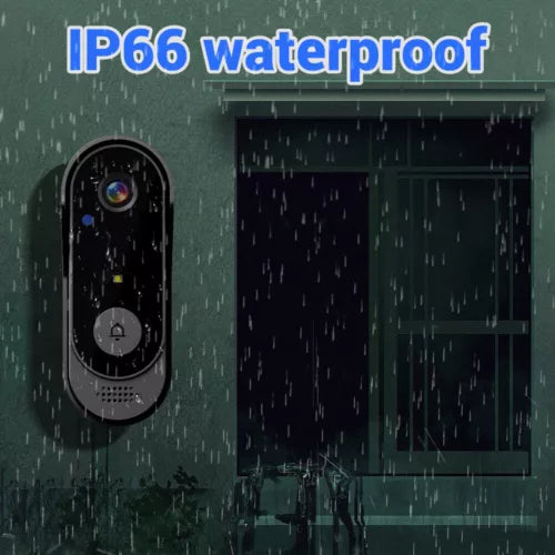 Wireless Security Smart Doorbell Intercom Two-Way Video Camera Bell Chime 1080P