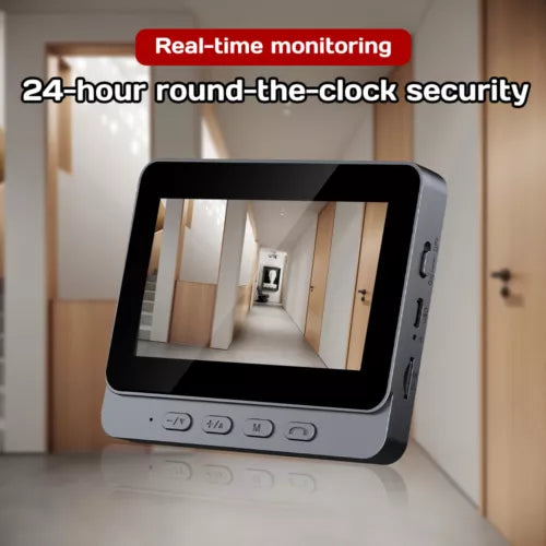 Wireless Security Smart Doorbell Intercom Two-Way Video Camera Bell Chime 1080P