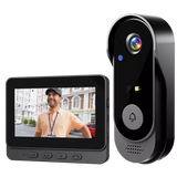 Wireless Security Smart Doorbell Intercom Two-Way Video Camera Bell Chime 1080P