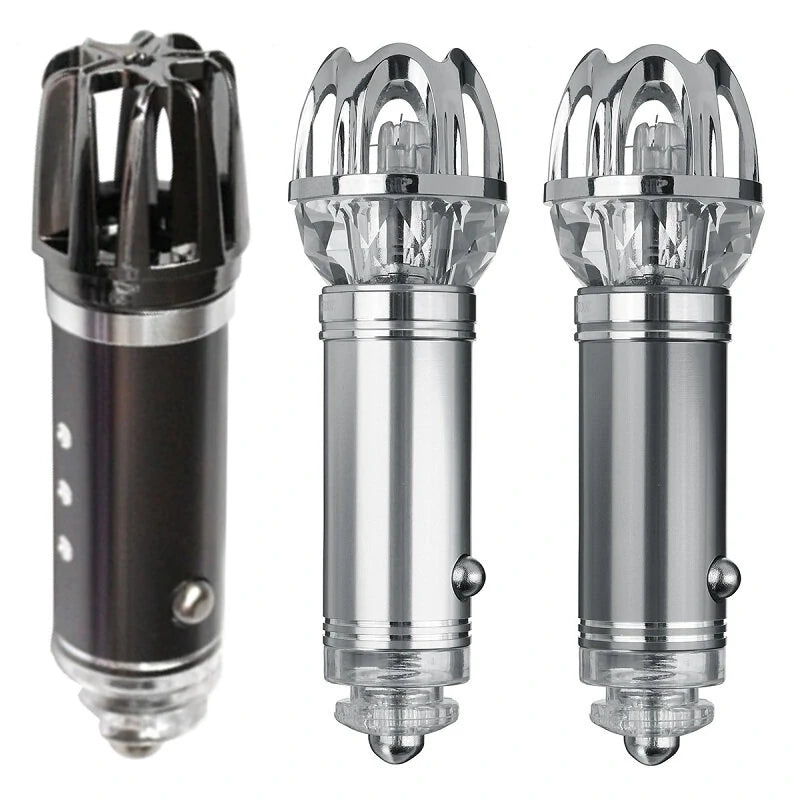 MECO Car Air Purifier Negative Ions Fresher Car Lighter Adaptor Air Cleaner