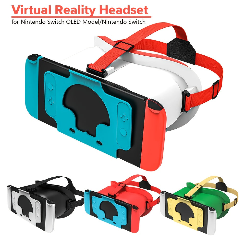 For Nintendo Switch and Switch OLED Models 3D VR Glasses with Adjustable Lenses for Virtual Reality Gaming Experience, Switch VR Labo Goggles Headset for Nintendo Switch VR Headset for Christmas gift Xmas gift