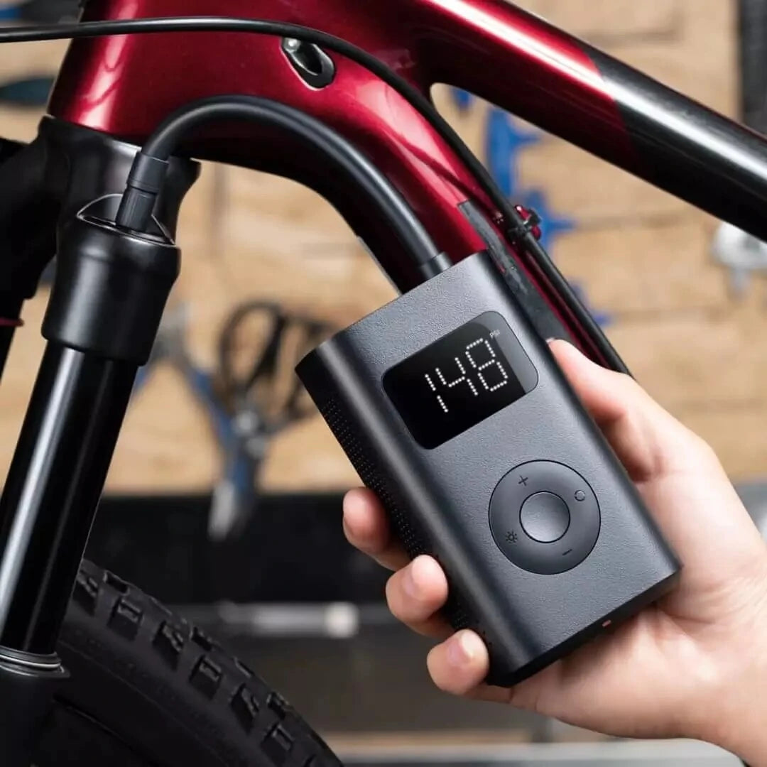 XIAOMI 1S/2/2Pro 150PSI Electric Tire Air Pump 60W Power 2000mAh LED Digital Pressure Display 5 inflation Modes Type-C Rechargeable for Bike Car Motorbike Football