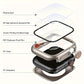 For Apple Watch Series 9/8/7/6/5/4/SE 2 45mm 41mm 44mm 40mm Screen Protector Case -  Looks Like Ultra Protector Case - Front And Rear Cover Protector Case For Apple Watch 45mm (Titanium) - For Apple Watch Enthusiasts - Perfect Gift for Tech Lovers