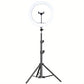 Ringlight 13 Inch Selfie Ringlight With Tripod Stand & Flexible Phone Holder, Dimmable Led Light Stand Gift For Birthday/Easter/President's Day/Boy/Girlfriends