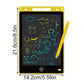1pc LCD Writing Tablet, 8.5" Colorful Doodle Board, Erasable Drawing Pad for Kids, Educational Toy for Boys