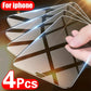 4pcs Tempered Glass for iPhone 11 12 13 14 Pro Max Glass Screen Protector Full Cover 9H HD Film Glass for Apple iPhone X XR XS Max 12 13 Mini