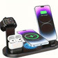 Wireless Phone Charger Fast Charging Station, Detachable Wireless Charger Stand So Support Wireless Charging Mobile Phones For IPhone15 14, 13, 12, 11/Pro/Max/Mini/Plus, X, XR, XS/Max, SE, 8/Plus, Airpods