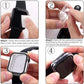 Matte Watch Case For iWatch 45mm 41mm 44mm 40mm 42mm 38mm, Screen Protector For Iwatch SE 8 7 6 5 4 3 2 1
