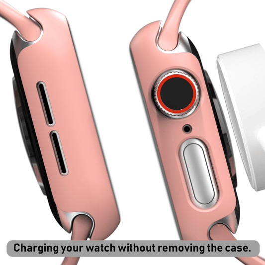 Matte Watch Case For iWatch 45mm 41mm 44mm 40mm 42mm 38mm, Screen Protector For Iwatch SE 8 7 6 5 4 3 2 1
