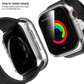 Matte Watch Case For iWatch 45mm 41mm 44mm 40mm 42mm 38mm, Screen Protector For Iwatch SE 8 7 6 5 4 3 2 1