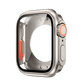 For Apple Watch Series 9/8/7/6/5/4/SE 2 45mm 41mm 44mm 40mm Screen Protector Case -  Looks Like Ultra Protector Case - Front And Rear Cover Protector Case For Apple Watch 45mm (Titanium) - For Apple Watch Enthusiasts - Perfect Gift for Tech Lovers