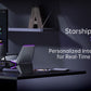 ACEMAGIC STARSHIP M2A Gaming Mini PC I7-12700H (up To 4.7GHz) GeForce RTX 3060M (12GB) 32GB RAM DDR5 1TB PCIe3.0*4 SSD WiFi 6 BT5.2 Dual 2.5G LAN 8K Four Display USB4 Logo Projection