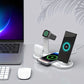 Wireless Phone Charger Fast Charging Station, Detachable Wireless Charger Stand So Support Wireless Charging Mobile Phones For IPhone15 14, 13, 12, 11/Pro/Max/Mini/Plus, X, XR, XS/Max, SE, 8/Plus, Airpods