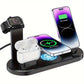 Wireless Phone Charger Fast Charging Station, Detachable Wireless Charger Stand So Support Wireless Charging Mobile Phones For IPhone15 14, 13, 12, 11/Pro/Max/Mini/Plus, X, XR, XS/Max, SE, 8/Plus, Airpods