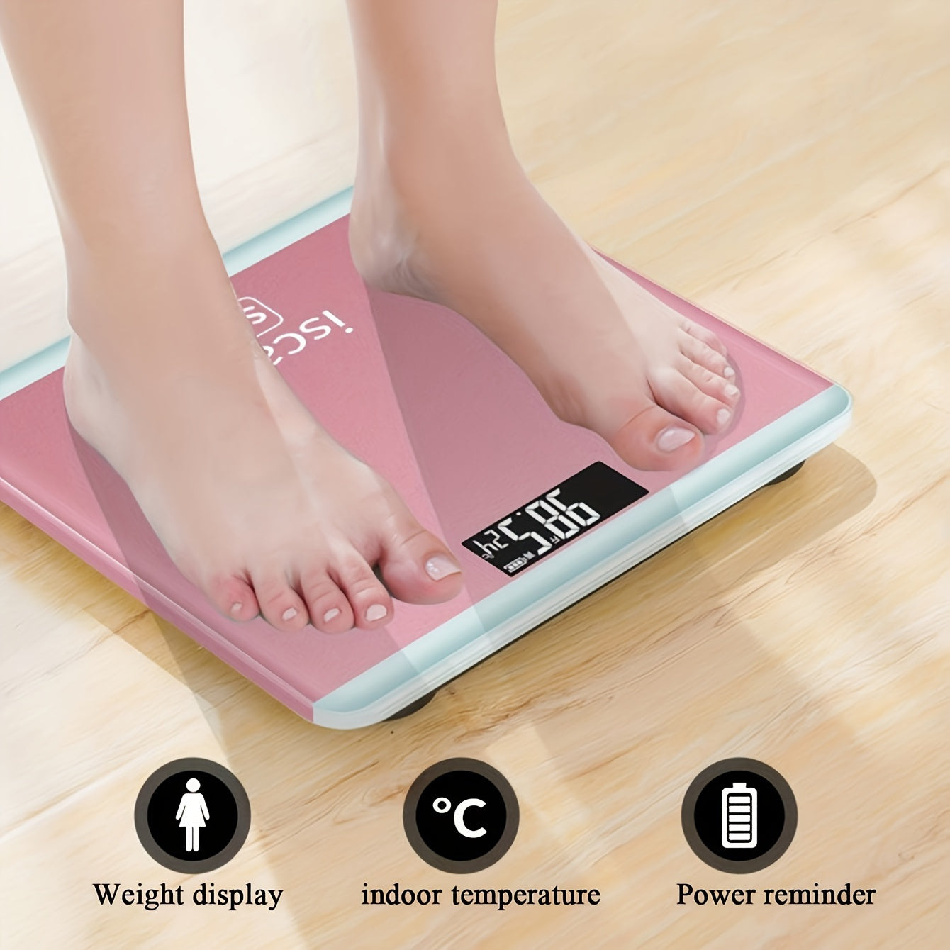 Rose Golden Mini Weight Scale