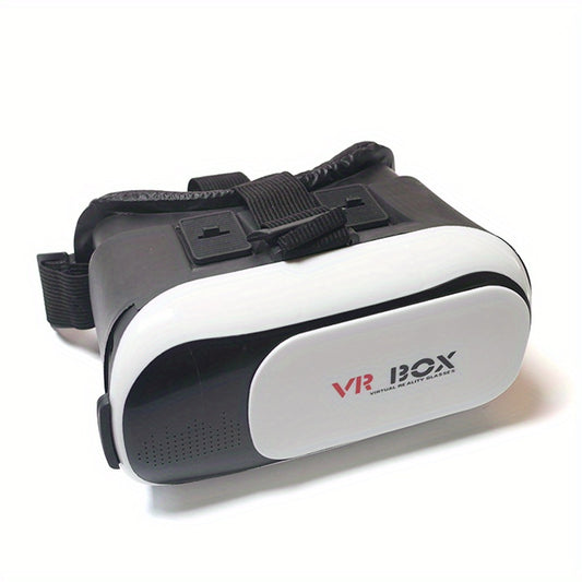 VR BOX 3D Virtual Reality Glasses with Stunning Visual Effects, Ergonomic Adjustable Headband for Full Immersion Gaming & Movie Experience - Smartphone Compatible - For Students & Entertainment Enthusiasts - Perfect Gift for Back to School