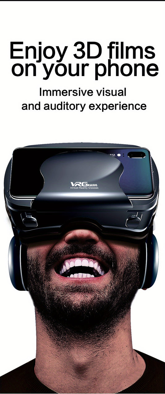 Step into the Virtual World with PVC 3D VR Helmet and Movie Experience Game Headset