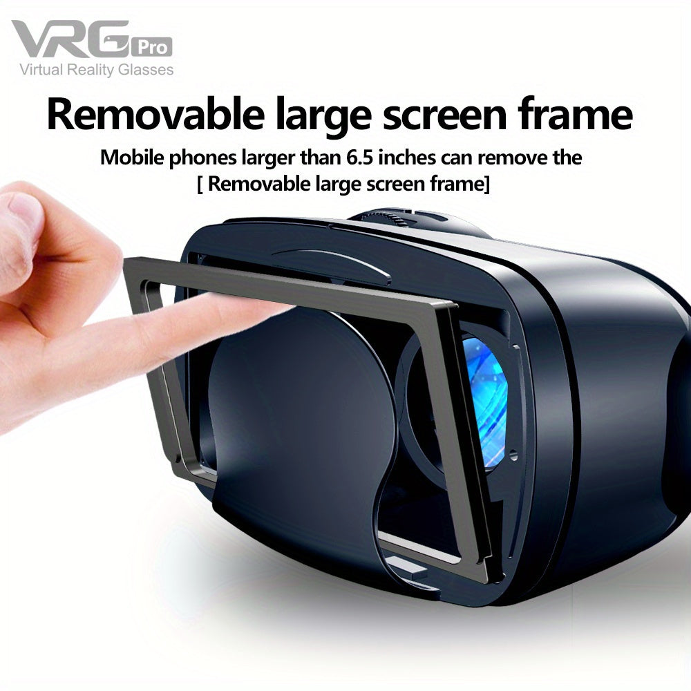 Step into the Virtual World with PVC 3D VR Helmet and Movie Experience Game Headset