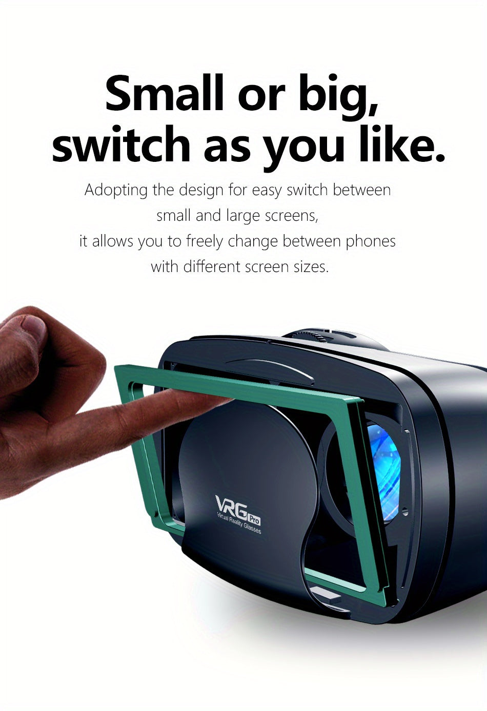 Step into the Virtual World with PVC 3D VR Helmet and Movie Experience Game Headset