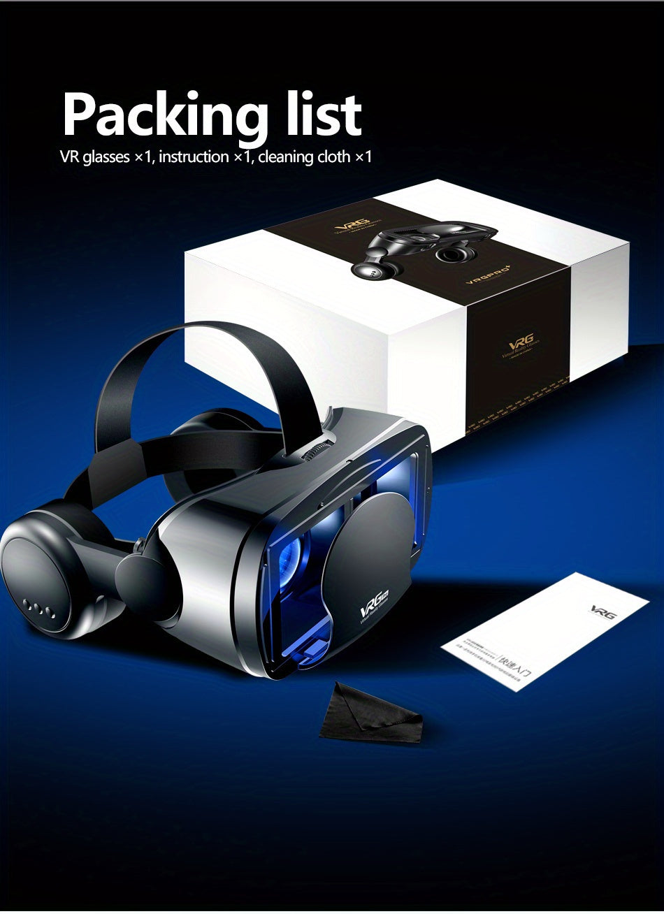Step into the Virtual World with PVC 3D VR Helmet and Movie Experience Game Headset