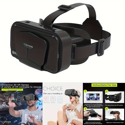 3D VR Mobile Headset Game Accessory