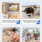 Enabot SE Home Security Camera, EBO Movable Indoor Smart Robot, 2-Way Audio, Night Vision, Auto Self-Charging, 1080P HD Video, APP WiFi Remote Control, Local SD Card Data Storage, Fix-Point Patrol And Auto Cruise For Pets, Babies And Elderly Companionshi