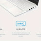 HP Newest 14" Ultral Light Laptop, For Students And Business, Intel Quad-Core Processor, 1-Year Office 365, Long Battery Life, Wi-Fi, Win11 H In S christmas gift