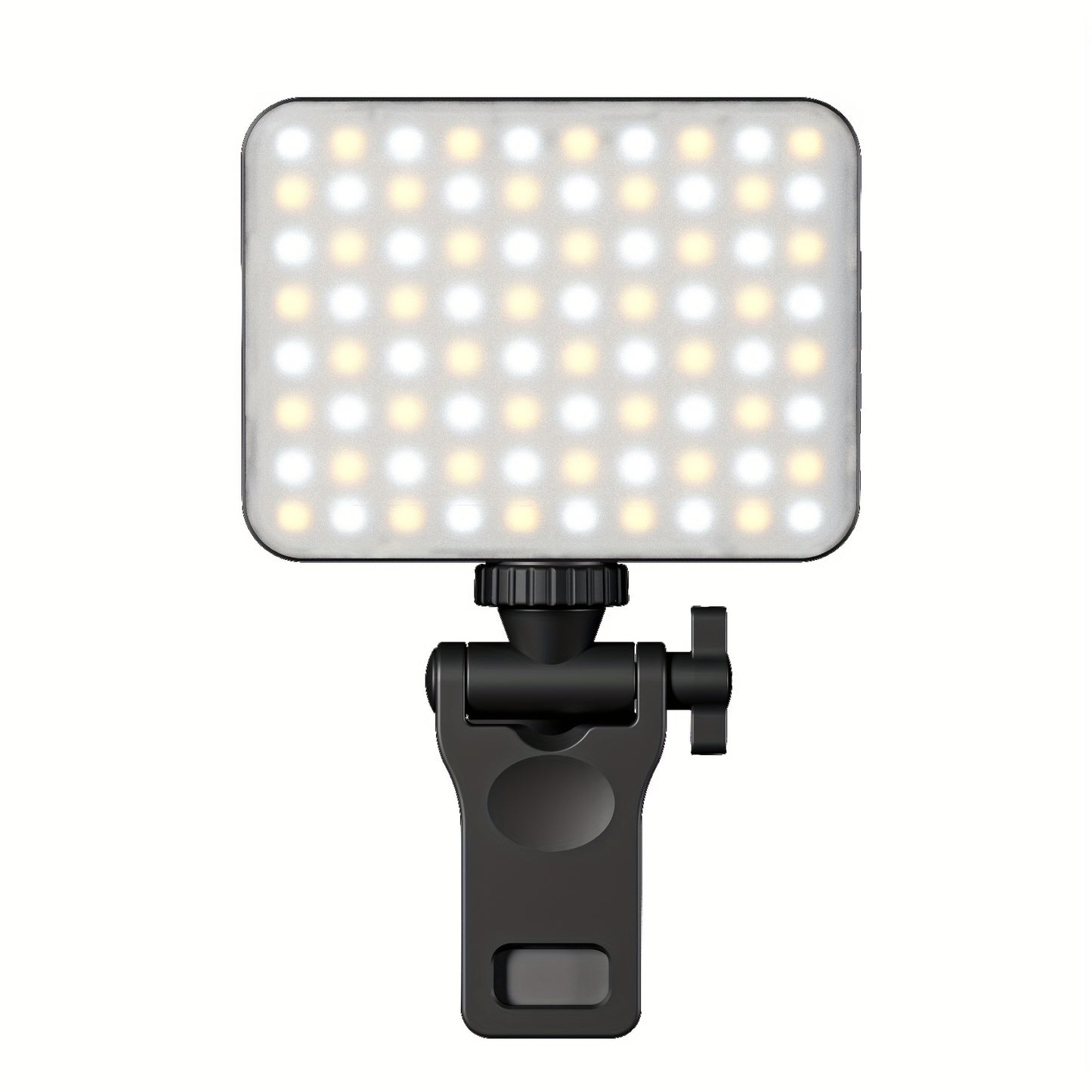 [Popular Choice] HOOSHU Selfie Ring Light Rechargeable 80 LED 3 Models Clip on Selfie Ring Light for Phone, Laptop, Live Stream, Tablet Meeting, Make up