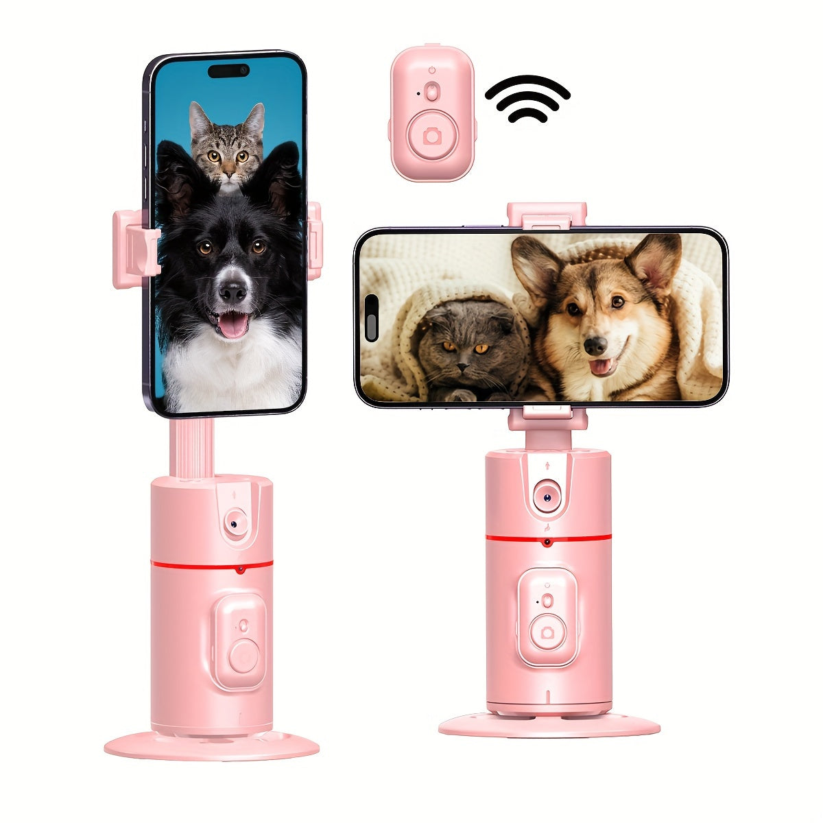 Upgraded 360° Automatic Tracking Phone Holder
