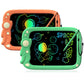 2pcs 9 Inch LCD Writing Tablet for Kids, Astronaut Colorful Drawing Pad, Kids Drawing Board, Boys and Girls Kids Learning Toys Yeas old 3-12