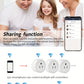 Graffiti WiFi Smart Socket Remote Control Timer Switch Support Smart Speaker Voice Control Google Assistant Support
